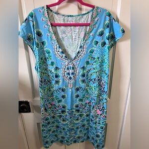 Lilly Pulitzer Talli swim coverup dress XL